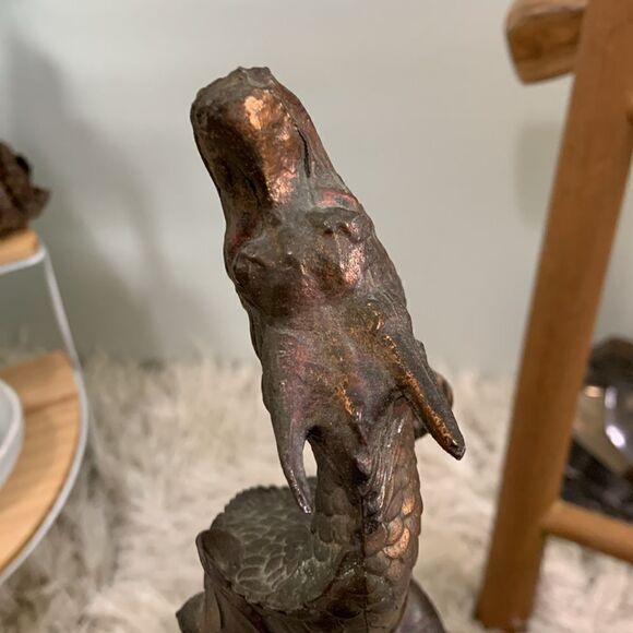 RONY Dragon Electric Table Gas Lighter Made In Japan Vintage Non Working - Picture 8 of 17